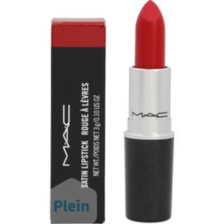 👉 Lippenstift rood active MAC Cosmetics Satin Lipstick Red 3 gr 773602049158