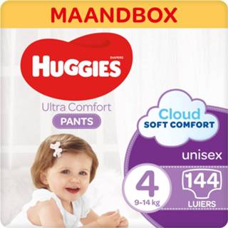 👉 Luierbroekje 4 active Huggies Luierbroekjes maat Ultra Comfort 144 stuks 5029054230671