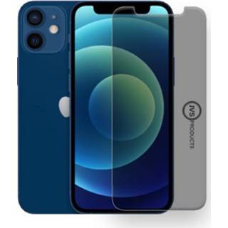 👉 Screen protector IPhone 12 Mini Privacy Tempered Glass Screenprotector Protection Kit 8720364952747