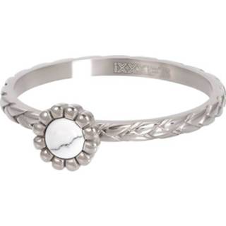 👉 Edelstaal 16 vrouwen nederlands wit IXXXi Vulring Inspired White Rosé | Maat 8719794039487