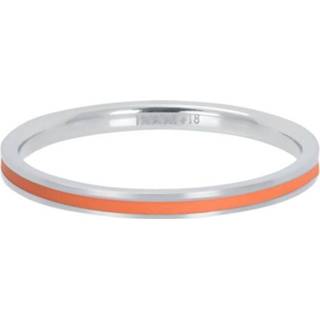 👉 Edelstaal zilver vrouwen nederlands 17 koraal IXXXi Vulring Line Coral | Maat 8719794038671