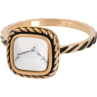 👉 Edelstaal goud 19 nederlands vrouwen wit IXXXi Vulring Summer White | Maat 8719794041930