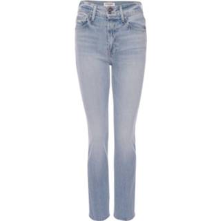 👉 Spijkerbroek w27 w24.25 vrouwen wit Jeans