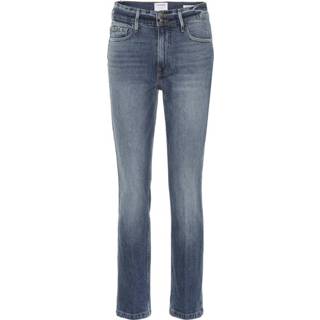 👉 Spijkerbroek W23 W24 vrouwen blauw Le Sylvie Slender Straight Heritage Jeans