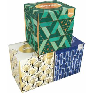 👉 4x Kleenex Collection Cube Triobox 3x48 tissues