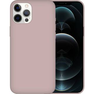 Siliconen IPhone SE 2020 Case Hoesje Back Cover - Apple Koraalroze 8720364951818