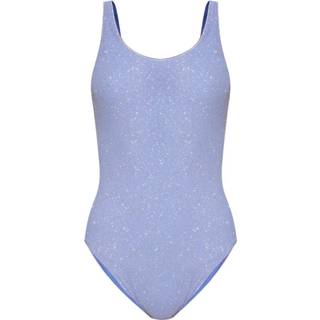 👉 Maillot l vrouwen blauw Shine one-piece swimsuit