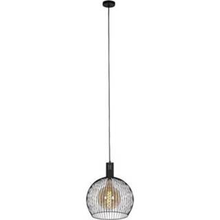 👉 Hanglamp zwart metaal modern binnen instelbaar afhankelijk van lichtbron ETH Wire 40 cm - 8719075184509