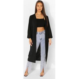 👉 Kimono Met Ballonmouwen, Black