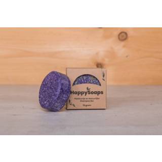 👉 Shampoo purper HappySoaps - 100% plasticvrije cosmetica Purple Rain Bar 70g 8720256109099