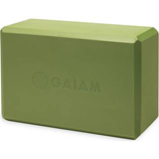 👉 Yoga blok groen Gaiam - 18713591869