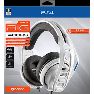 👉 Gaming headset wit Nacon RIG 400HS Official Licensed (wit) 5033588053910