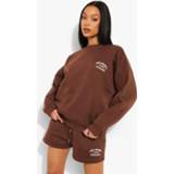 👉 Oversized Ofcl Studio Short Set, Chocolate