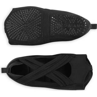 👉 Zwart One Size stuks sportsokken Gaiam Grippy Studio Wraps - Anti-slip Yogasokken 18713636041