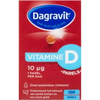 👉 Vitamine active parels Dagravit D 10µg 100 capsules 8711744037055