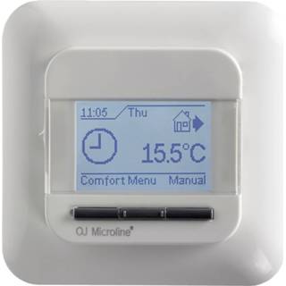 👉 Thermostaat Instamat Sanitherm P01 voor vloerverwarming met vloersensor frame Busch Jaeger