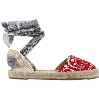 👉 Sandaal vrouwen rood Flat sandals