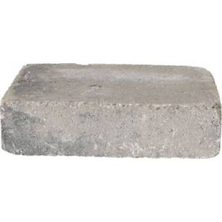 👉 Trommelsteen grijs zwart male Decor beton grijs-zwart 28x21x7cm 8711434365161
