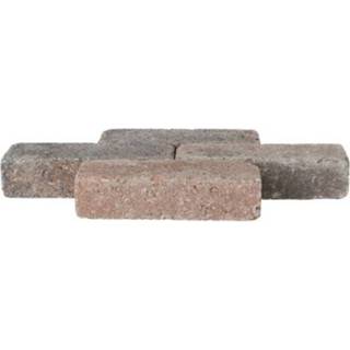 Trommelsteen bruin zwart male Decor beton dikformaat bruin-zwart 20x5x7cm 8711434365215