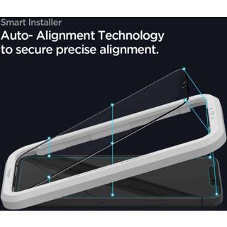 👉 Zwart volledige voorkant Full Cover Glass Spigen AlignMaster Samsung Galaxy A32 4G 8809756646133