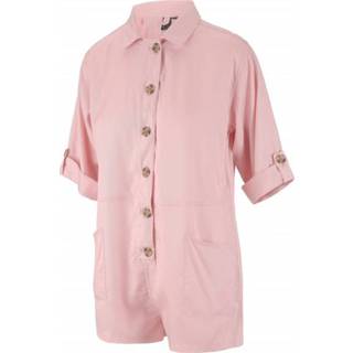 👉 Rompertje vrouwen XL roze beige Picture - Women's Maty Romper Jumpsuit maat XL, roze/beige 3663270512771