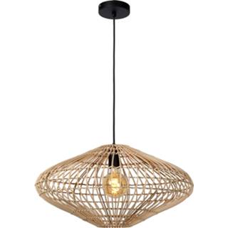 👉 Hanglamp Lucide MAGALI E27/40W Naturel Rotan 5411212031433