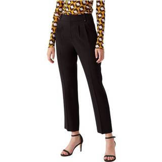 👉 Vrouwen zwart Frederica Twill-Blend Tailored Pants 1622858499042