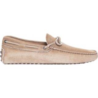 👉 Moccasins vrouwen beige Natural with decorative laces