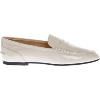 👉 Moccasins vrouwen beige Patent with tab 1622855210411