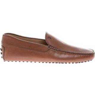 👉 Moccasins male bruin Pantofola - Calfskin with smooth vamp