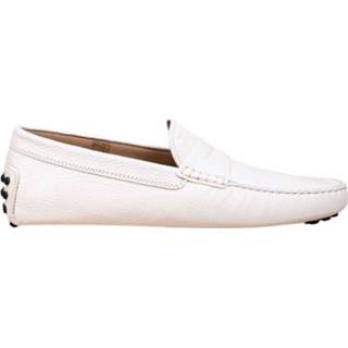 👉 Moccasins male wit Gommini - Mocassins en cuir grainé avec patte décorative