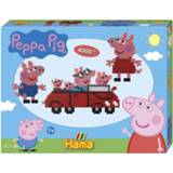 👉 Strijkkralenset roze Hama Peppa Pig junior 4004-delig 28178079529