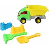 👉 Strandset groen geel Eddy Toys met kiepwagen 5-delig groen/geel 8711252135380