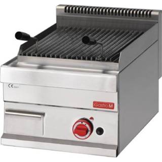 👉 Lavasteen grill m Gastro op gas 65/40 GRL