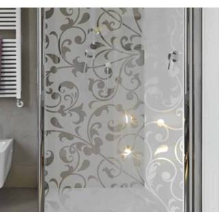 👉 Douchewand nederlands stickers Sierblad bloemen
