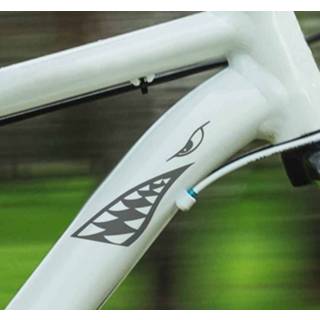 👉 Fiets DHL Express nederlands stickers Haaiengezicht voor cyclus