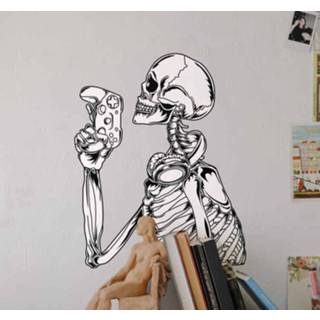 👉 Tattoo DHL Express nederlands Stickers raam ontwerp skeleton gamer