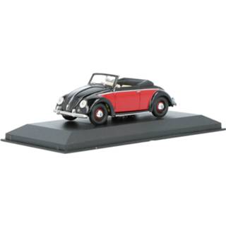 👉 Modelauto Volkswagen Kever Hebmüller Cabriolet - schaal 1:43 4012138004825