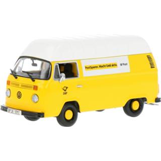 👉 Modelauto Volkswagen T2b Hochdach-Kastenwagen - schaal 1:43 4012138096431