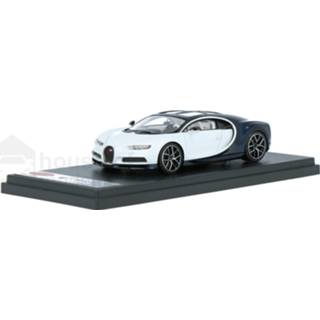 👉 Modelauto looksmart glacier white resin Bugatti Chiron Sky View - schaal 1:43 7445902930933