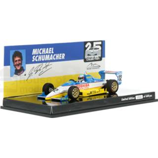 👉 Modelauto WTS Motorsport Michael Schumacher ichamps resin Reynard Spiess F893 - schaal 1:43 4012138155022