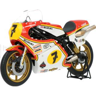 👉 Model auto ichamps suzuki Barry Sheene Die-Cast RG 500 - Modelauto schaal 1:12 4012138075634