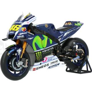 👉 Modelauto jerez MotoGP spark Movistar Yamaha Valentino Rossi resin YZR - M1 schaal 1:12 9580006280039