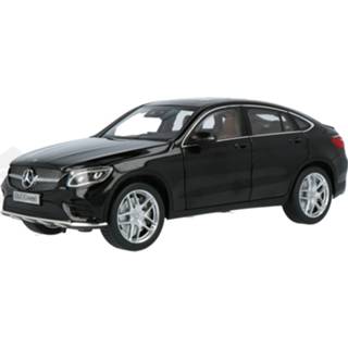 👉 Modelauto IScale zwart Die-Cast Mercedes-Benz GLC Coupé - schaal 1:18 18000000005