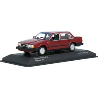 👉 Modelauto ichamps rood Die-Cast Volvo 740 GL - schaal 1:43 4012138083134