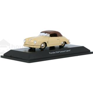 👉 Modelauto Schuco Pro.R43 beige resin Porsche 356 