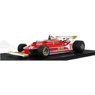 👉 Modelauto Scuderia Ferrari Monaco GP Replicas Jody Scheckter resin 312 T4 Short tail - schaal 1:12 7445902876859