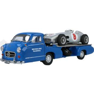 👉 Modelauto IScale blauw Die-Cast Mercedes-Benz Blaues Wunder - schaal 1:18