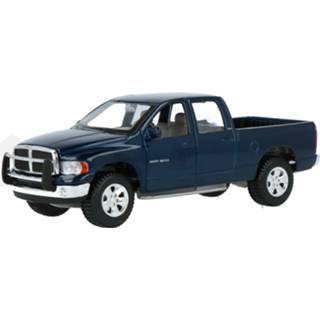 Modelauto maisto blauw Die-Cast Dodge Ram Quad Cab - schaal 1:27 8719247276407