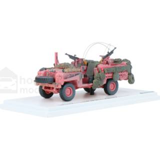 👉 Modelauto TSM roze resin Land Rover 109 Series IIA - schaal 1:43 4895135168925